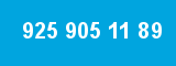 925 905 11 89